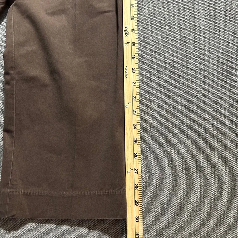VTG Bills Khakis Trim Fit Pants Mens 38x30 Brown Made in USA Cotton Chinos